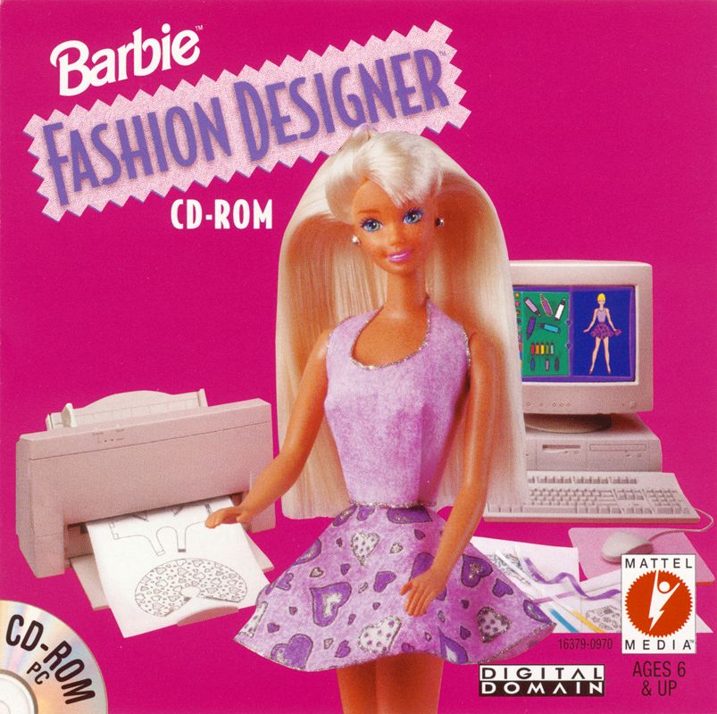 Front Cover for Barbie Fashion Designer (Windows and Windows 3.x)