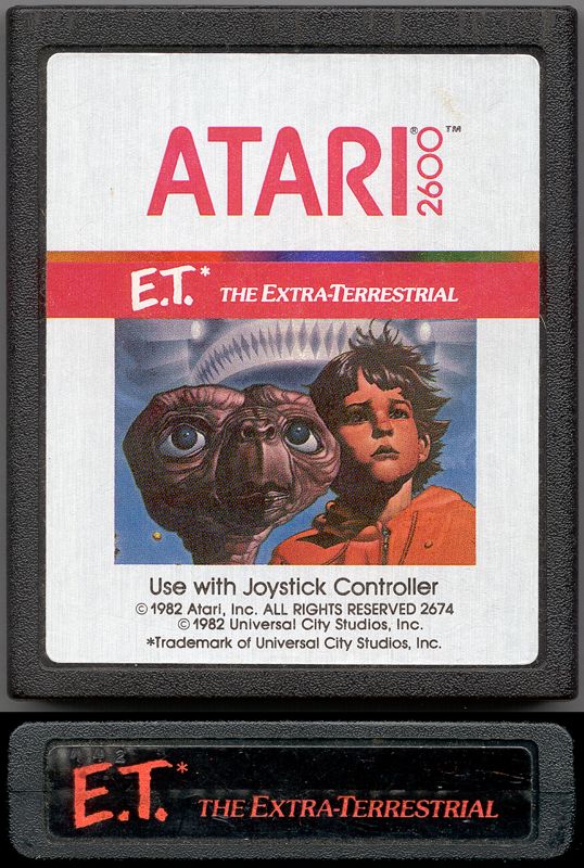 Media for E.T. The Extra-Terrestrial (Atari 2600)