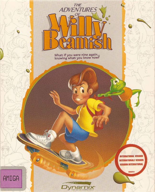 Front Cover for The Adventures of Willy Beamish (Amiga)