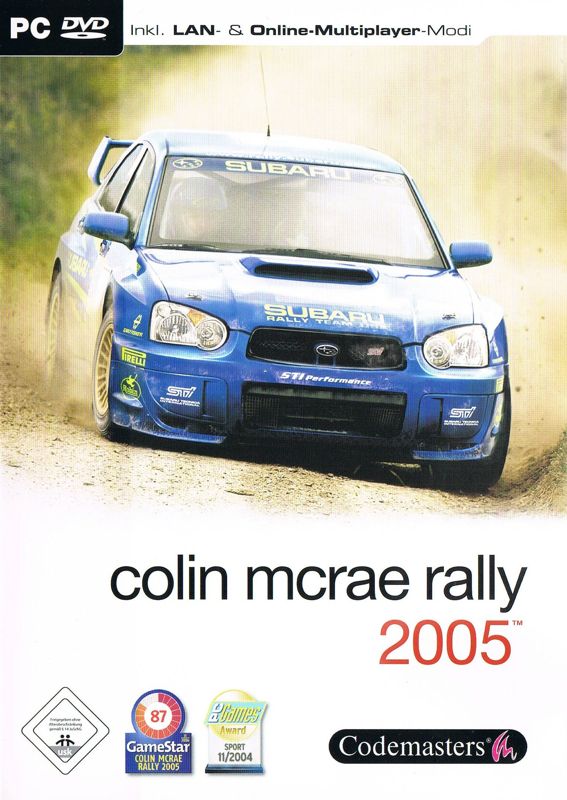 Front Cover for Colin McRae Rally 2005 (Windows)