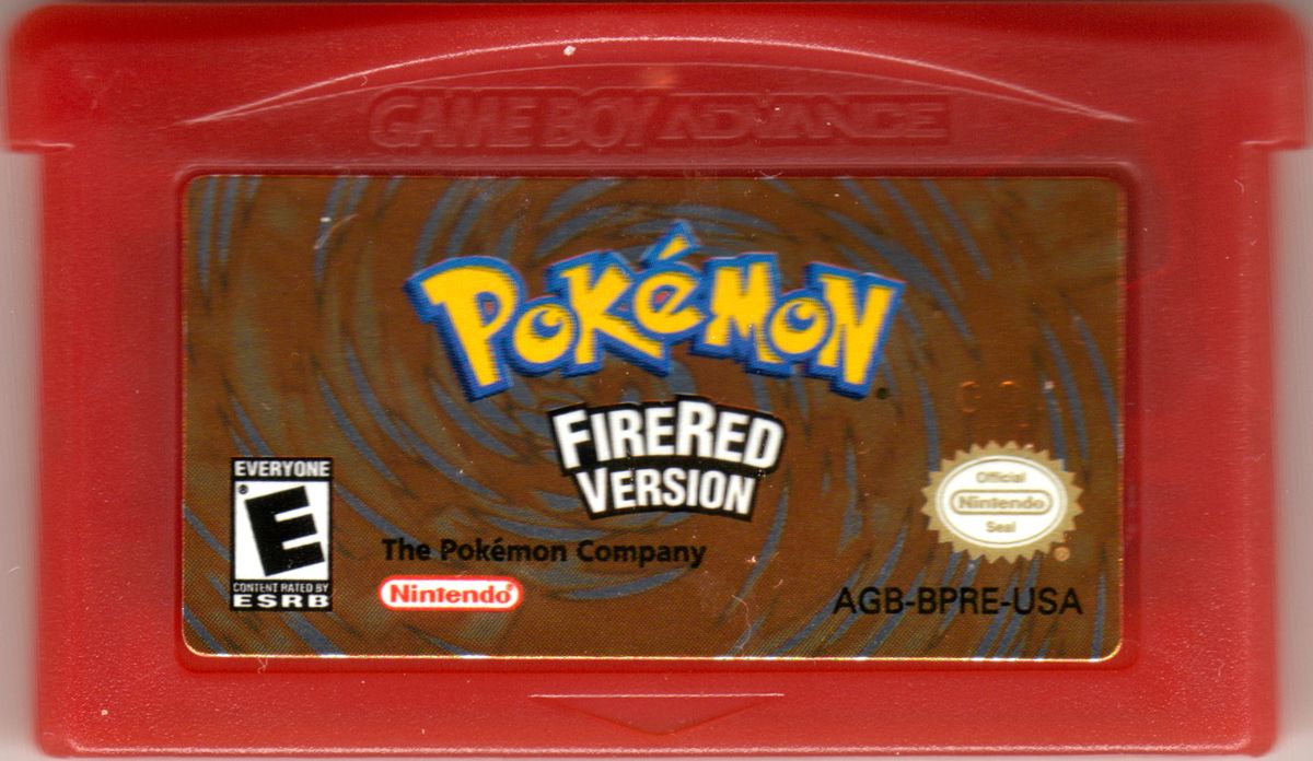 Media for Pokémon FireRed Version (Game Boy Advance) (Player's Choice release)