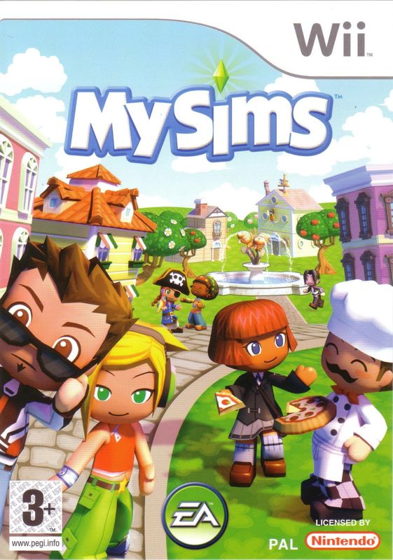 Front Cover for MySims (Wii)