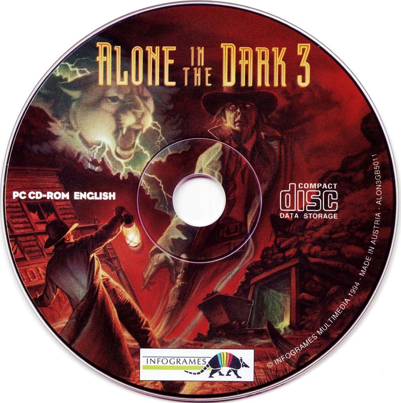 Media for Alone in the Dark: The Trilogy 1+2+3 (DOS): Alone In The Dark 3