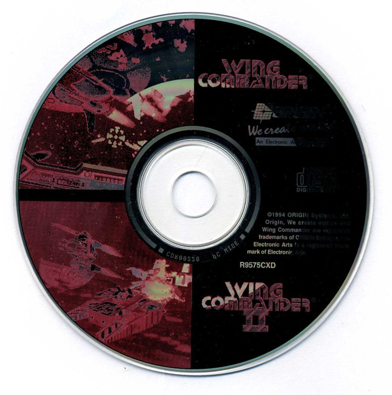 Media for Wing Commander / Wing Commander II (Special CD-ROM Edition) (DOS)