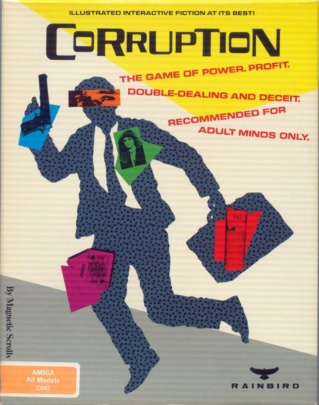 Front Cover for Corruption (Amiga)