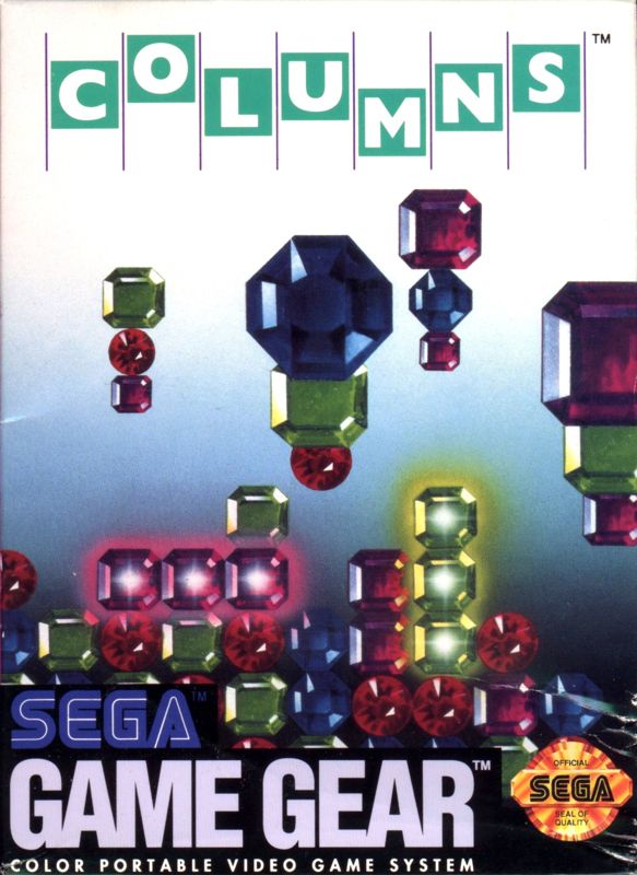 Front Cover for Columns (Game Gear)