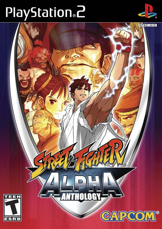 Front Cover for Street Fighter: Alpha - Anthology (PlayStation 2)