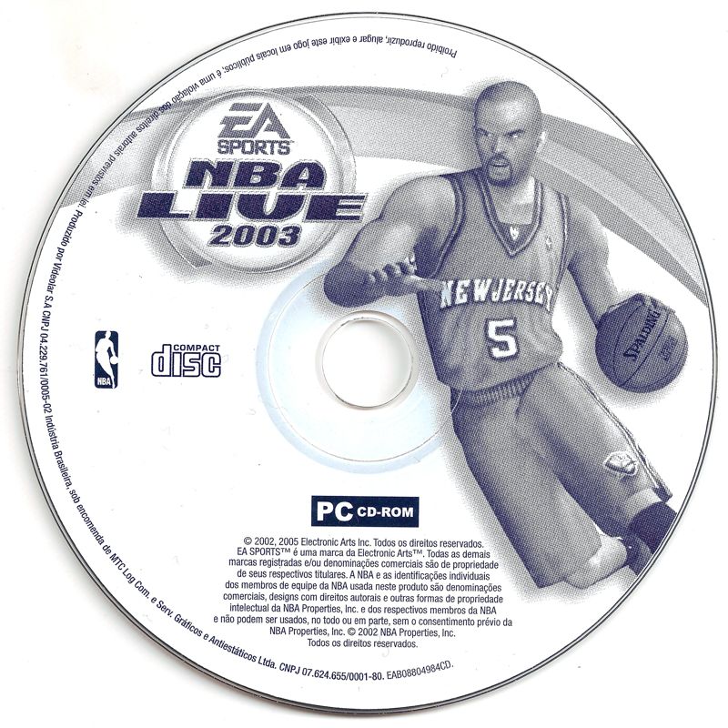 Media for NBA Live 2003 (Windows) (Super Price release)