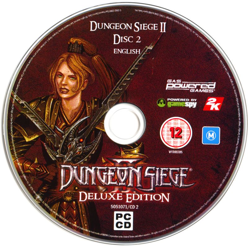 Media for Dungeon Siege II: Deluxe Edition (Windows) (Slipcase + Digipak): Disc 2