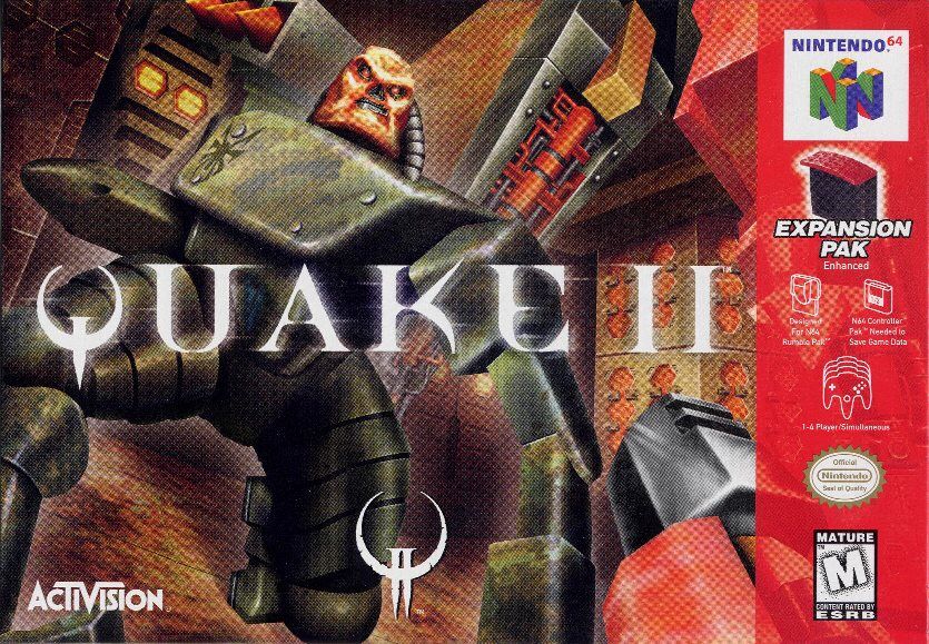 Front Cover for Quake II (Nintendo 64)