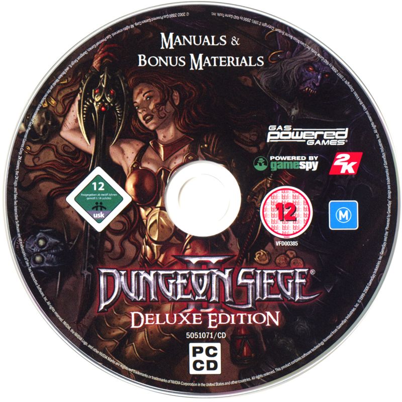 Extras for Dungeon Siege II: Deluxe Edition (Windows) (Slipcase + Digipak): Bonus Material