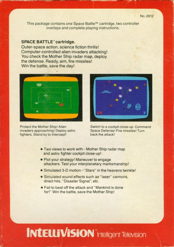 Space Battle cover or packaging material - MobyGames