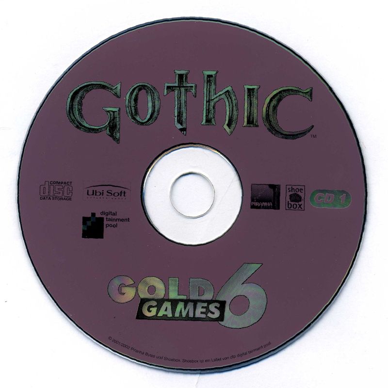Media for Gold Games 6 (Windows): Gothic Disc