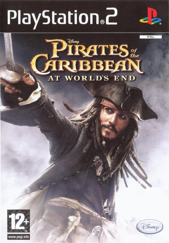 Front Cover for Disney Pirates of the Caribbean: At World's End (PlayStation 2)
