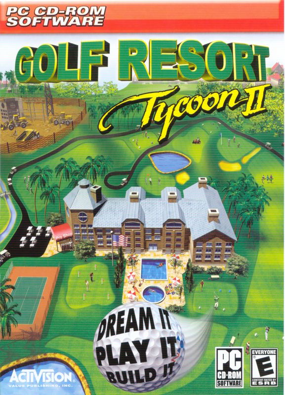 Front Cover for Golf Resort Tycoon II (Windows)