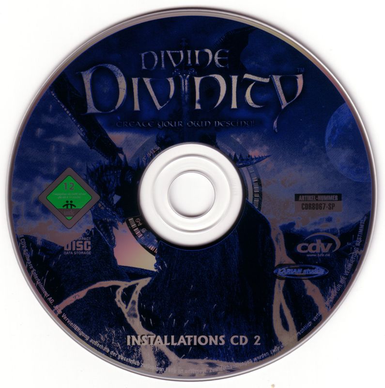 Media for Divine Divinity (Windows) (2004 release): Disc 2