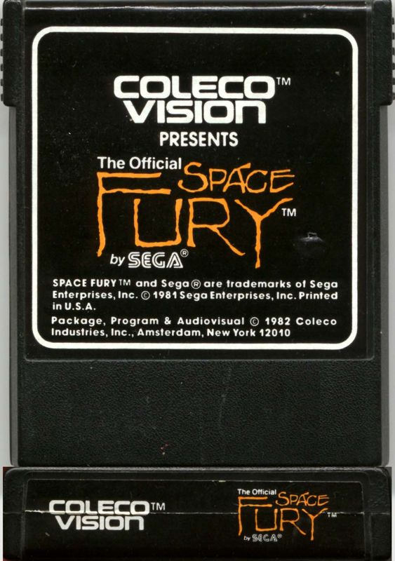 Media for Space Fury (ColecoVision)