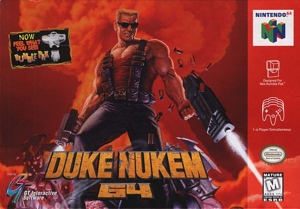 Front Cover for Duke Nukem 64 (Nintendo 64)