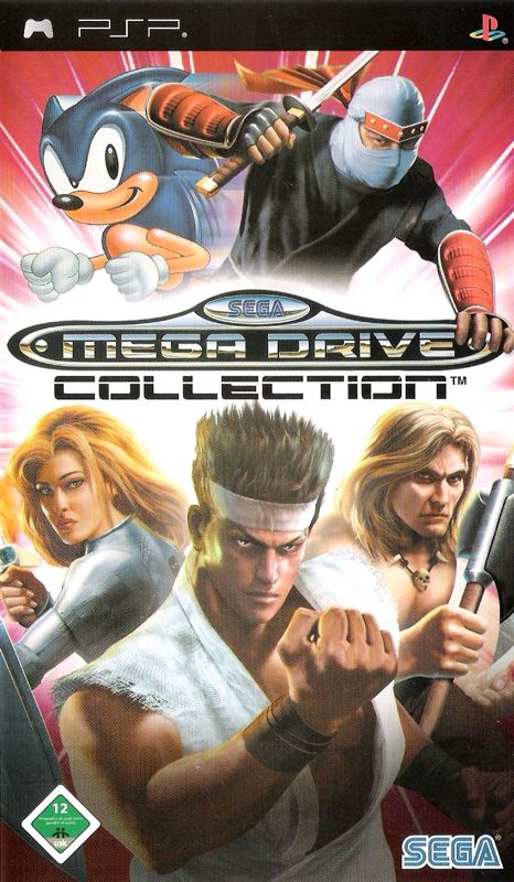 Front Cover for Sega Genesis Collection (PSP)