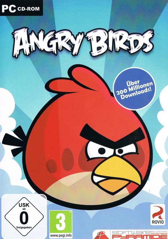 Front Cover for Angry Birds (Windows) (Software Pyramide release)
