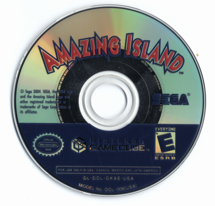 Media for Amazing Island (GameCube)