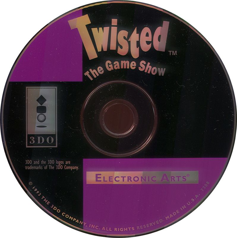 Media for Twisted: The Game Show (3DO)
