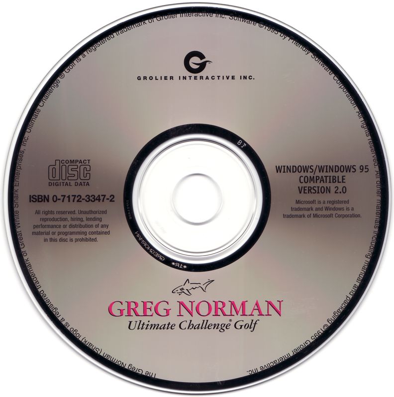 Media for Greg Norman Ultimate Challenge Golf (Windows 3.x) (Version 2)