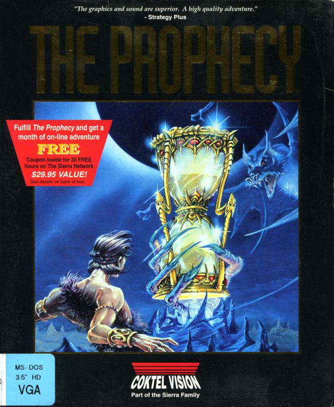 Front Cover for The Prophecy (DOS)