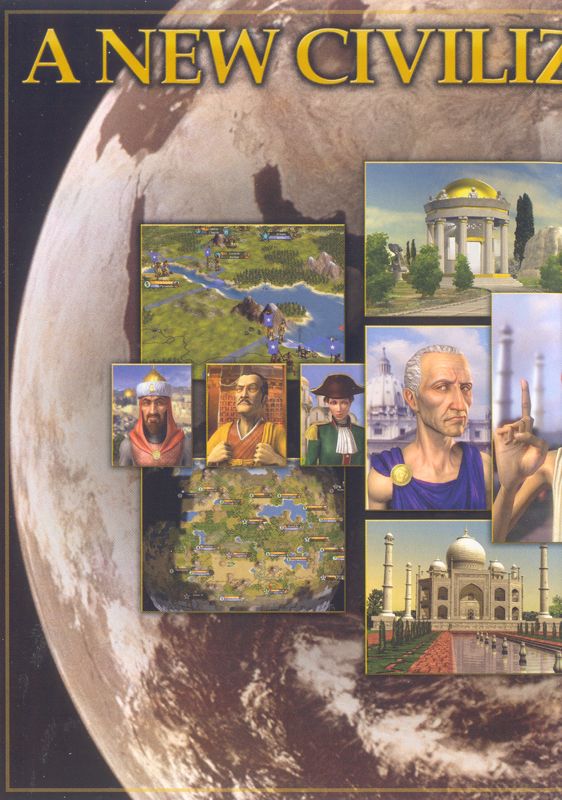 Other for Sid Meier's Civilization IV (Windows): Keep Case - Inside Left