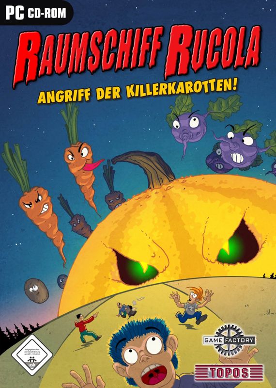 Front Cover for Kartoffelpüree: Der Gemüseshooter (Windows) (Gamesfactory re-release Promotional)