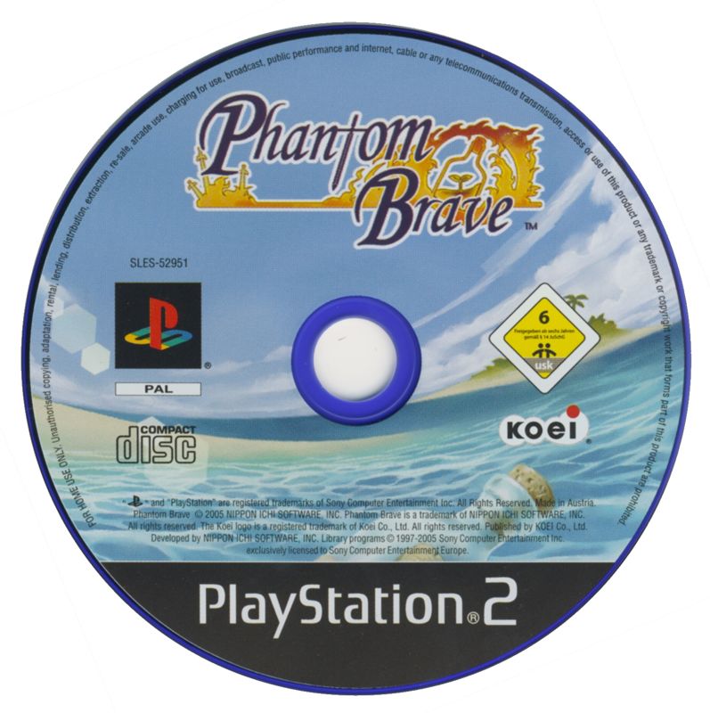Media for Phantom Brave (PlayStation 2)