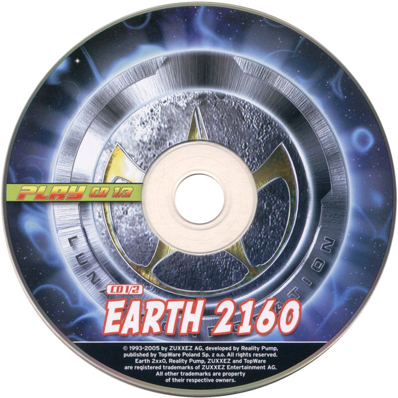 Media for Earth 2160 (Windows) (Play #5/2007 covermount): Disc 1