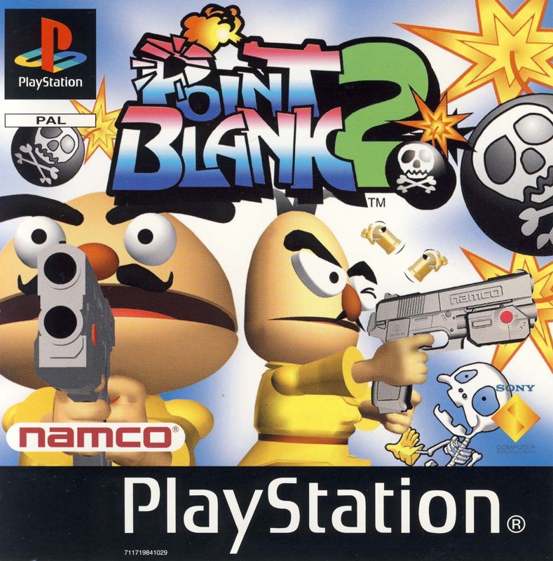 Front Cover for Point Blank 2 (PlayStation)