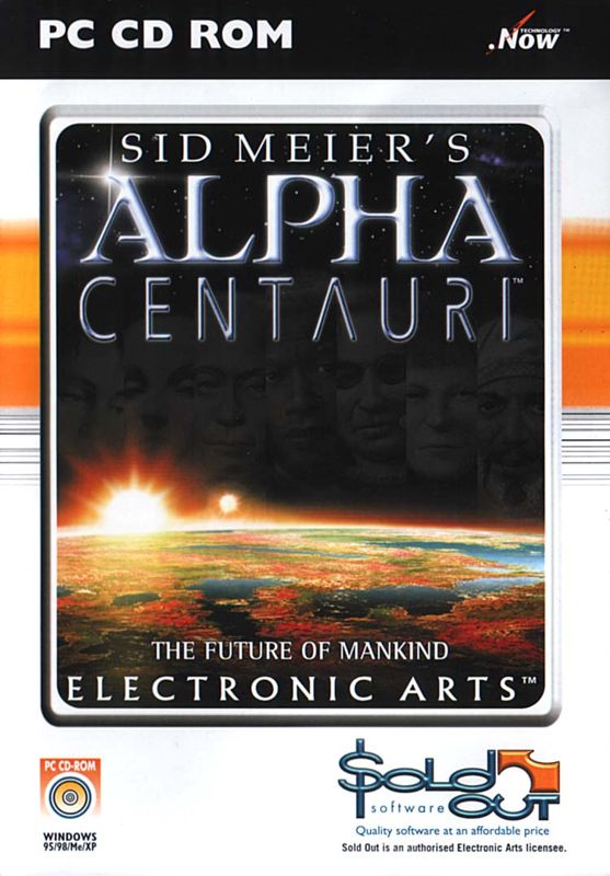 Front Cover for Sid Meier's Alpha Centauri (Windows) (Sold Out Software release)