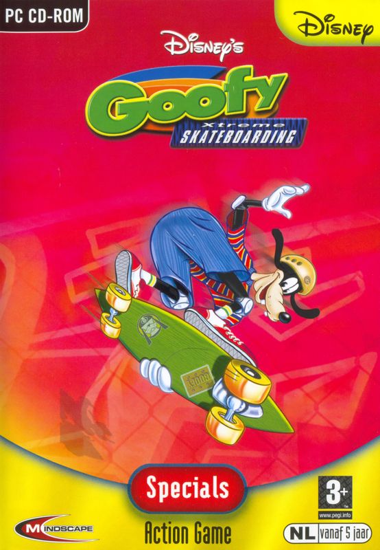 Other for Disney: 3 Spellen (Windows): Disney's Goofy Xtreme Skateboarding - Keep Case - Front