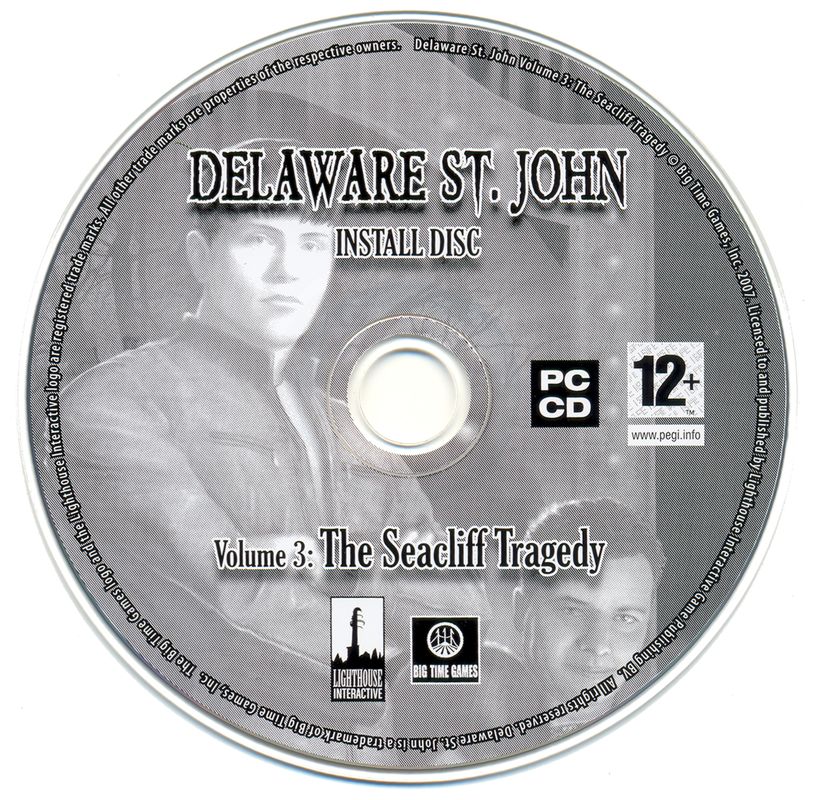 Media for Delaware St. John: Volume 3: The Seacliff Tragedy (Windows): Install Disc