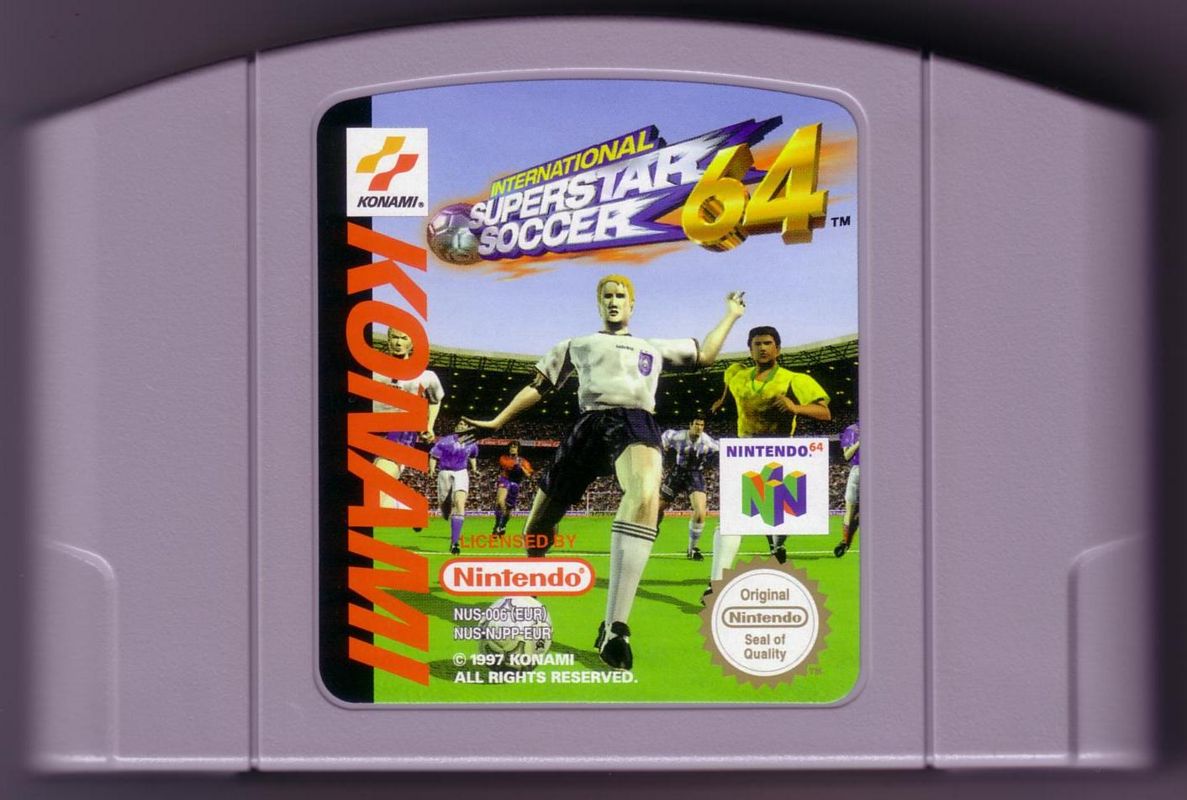 Media for International Superstar Soccer 64 (Nintendo 64)