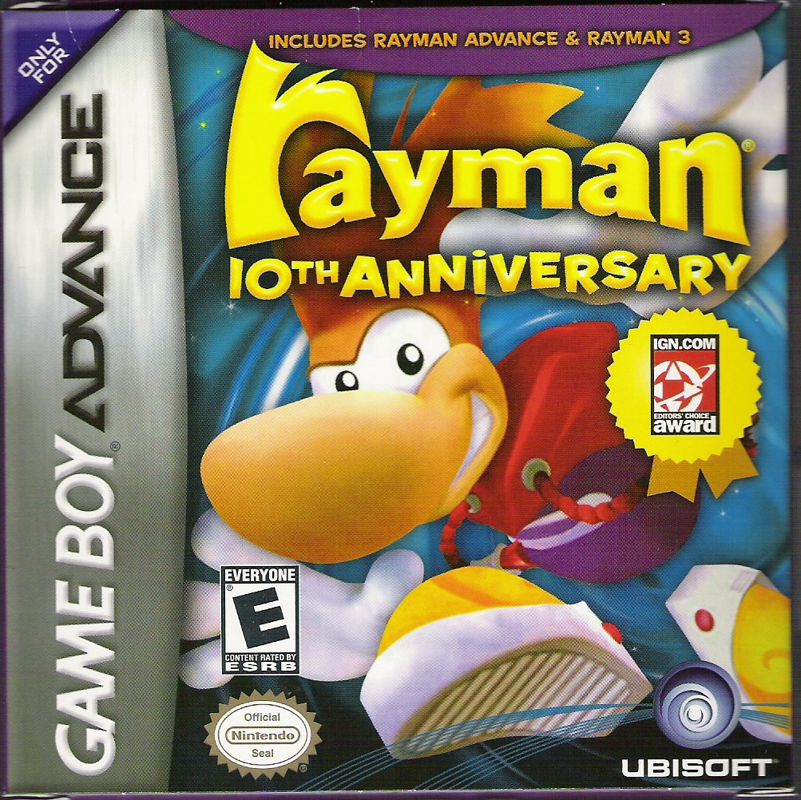 Front Cover for Rayman: 10th Anniversary (Game Boy Advance)