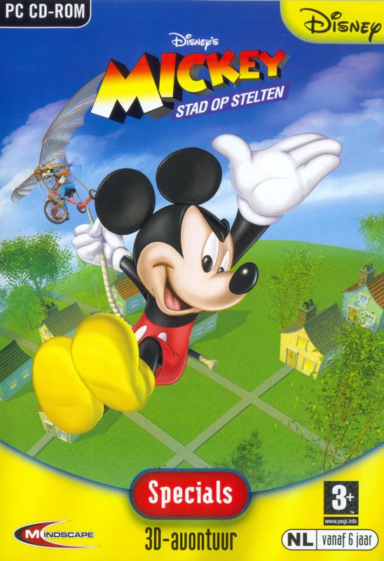 Other for Disney: 3 Spellen (Windows): Disney's Mickey Saves the Day: 3D Adventure - Keep Case - Front
