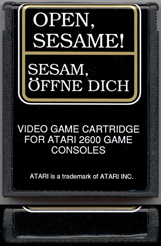 Media for Open, Sesame! (Atari 2600)