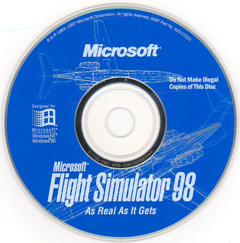 Media for Microsoft Flight Simulator 98 (Windows)