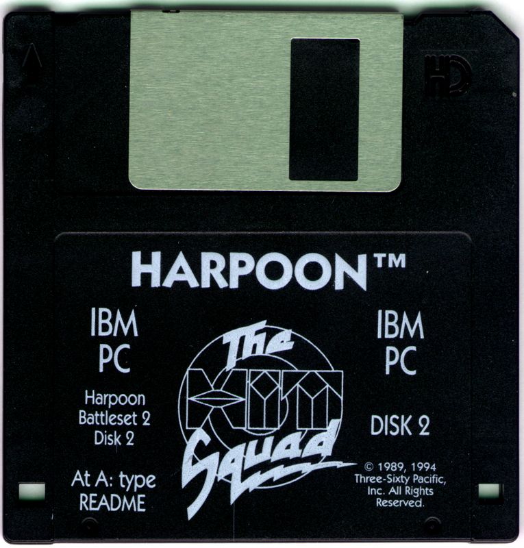 Media for Harpoon & Battleset 2 (DOS) (Hitsquad re-release): Battleset Disk