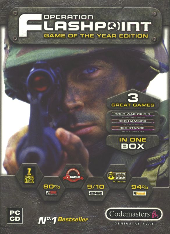 Front Cover for Operation Flashpoint: Game of the Year Edition (Windows)