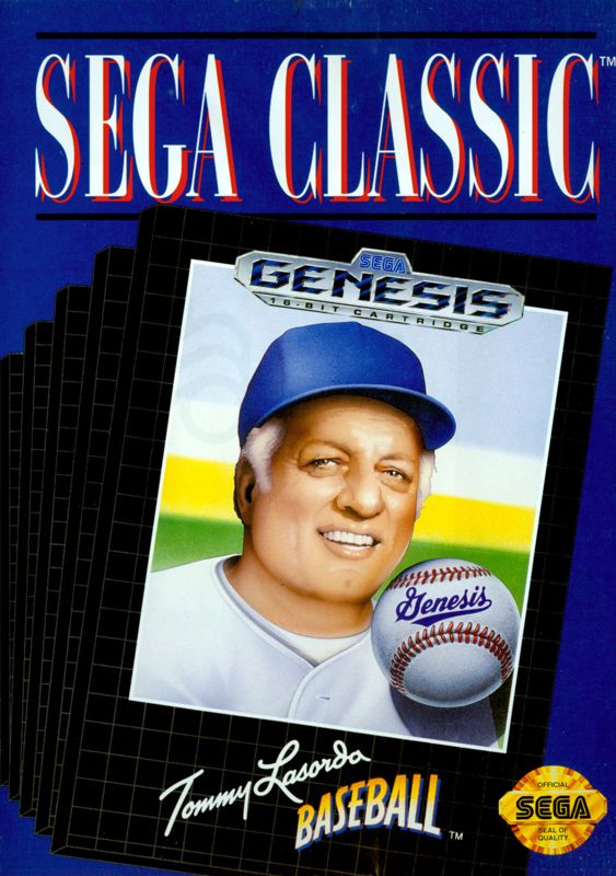 Front Cover for Tommy Lasorda Baseball (Genesis) (Sega Classic re-release)