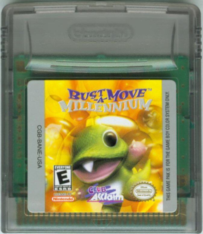 BustAMove Millennium cover or packaging material MobyGames