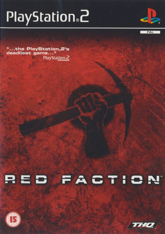 Front Cover for Red Faction (PlayStation 2)