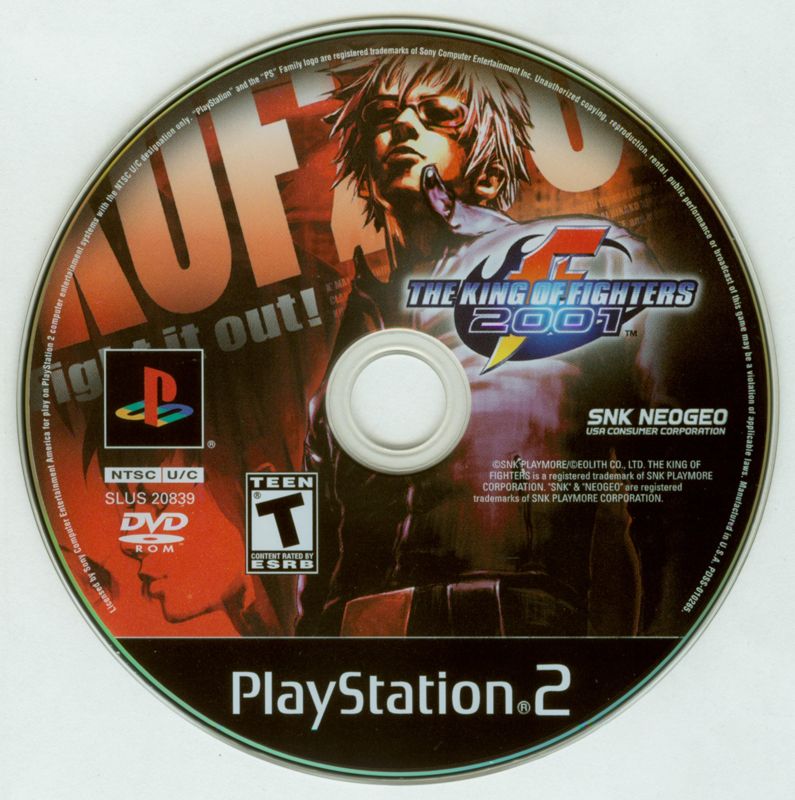 Media for The King of Fighters 2000/2001 (PlayStation 2): KoF 2001