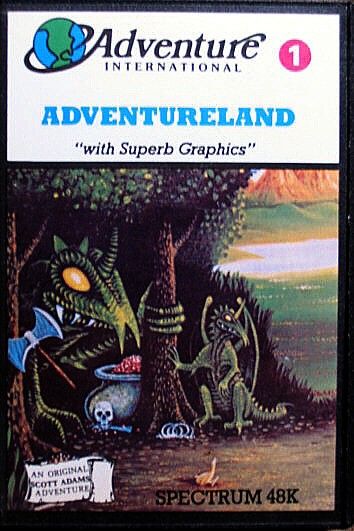 Front Cover for Scott Adams' Graphic Adventure #1: Adventureland (ZX Spectrum)