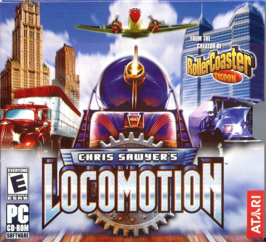 Other for Chris Sawyer's Locomotion (Windows): CD Folder - Front