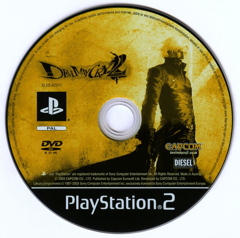 Media for Devil May Cry 2 (PlayStation 2): Dante Disc